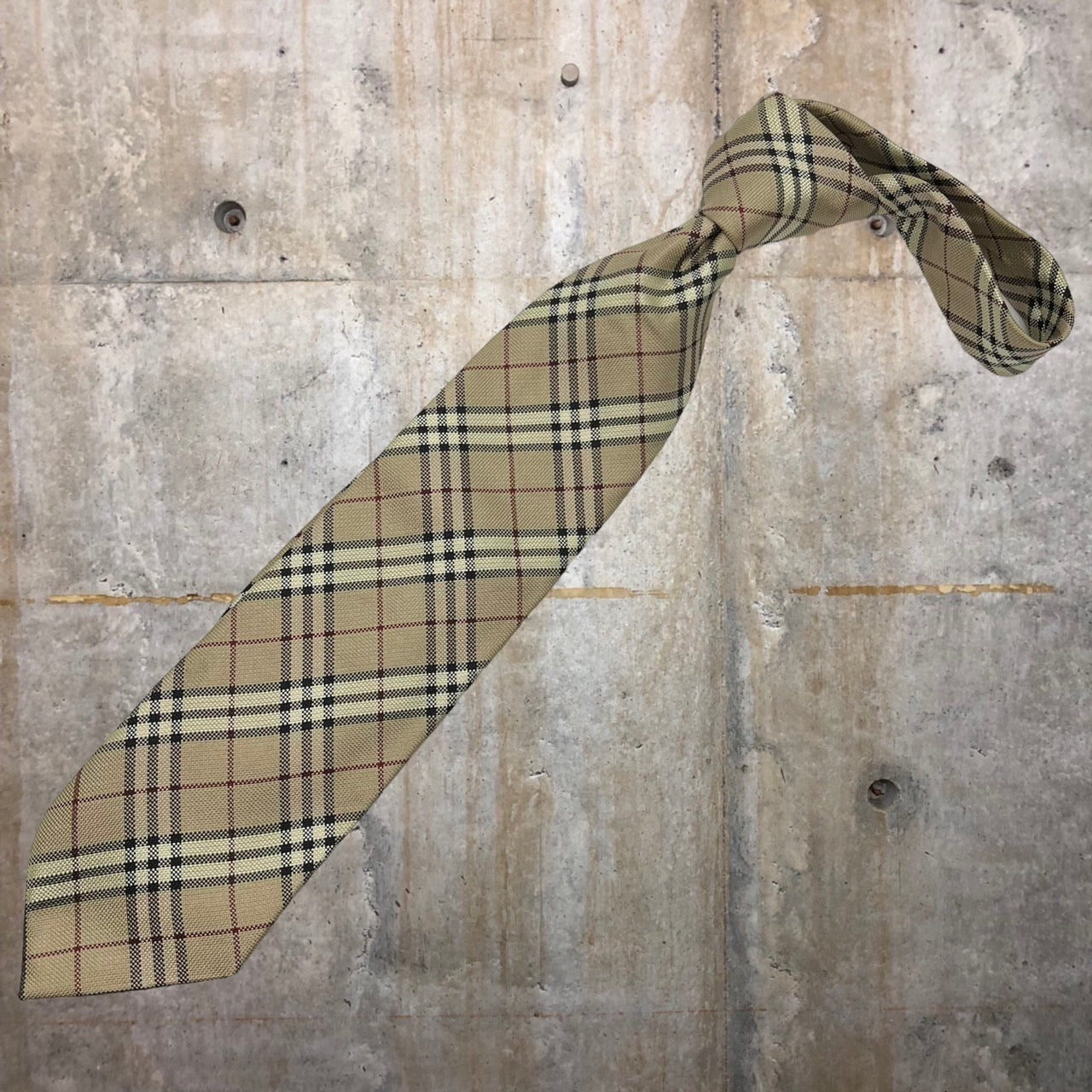 BURBERRY LONDON(バーバリーロンドン) ノヴァチェックシルクネクタイ