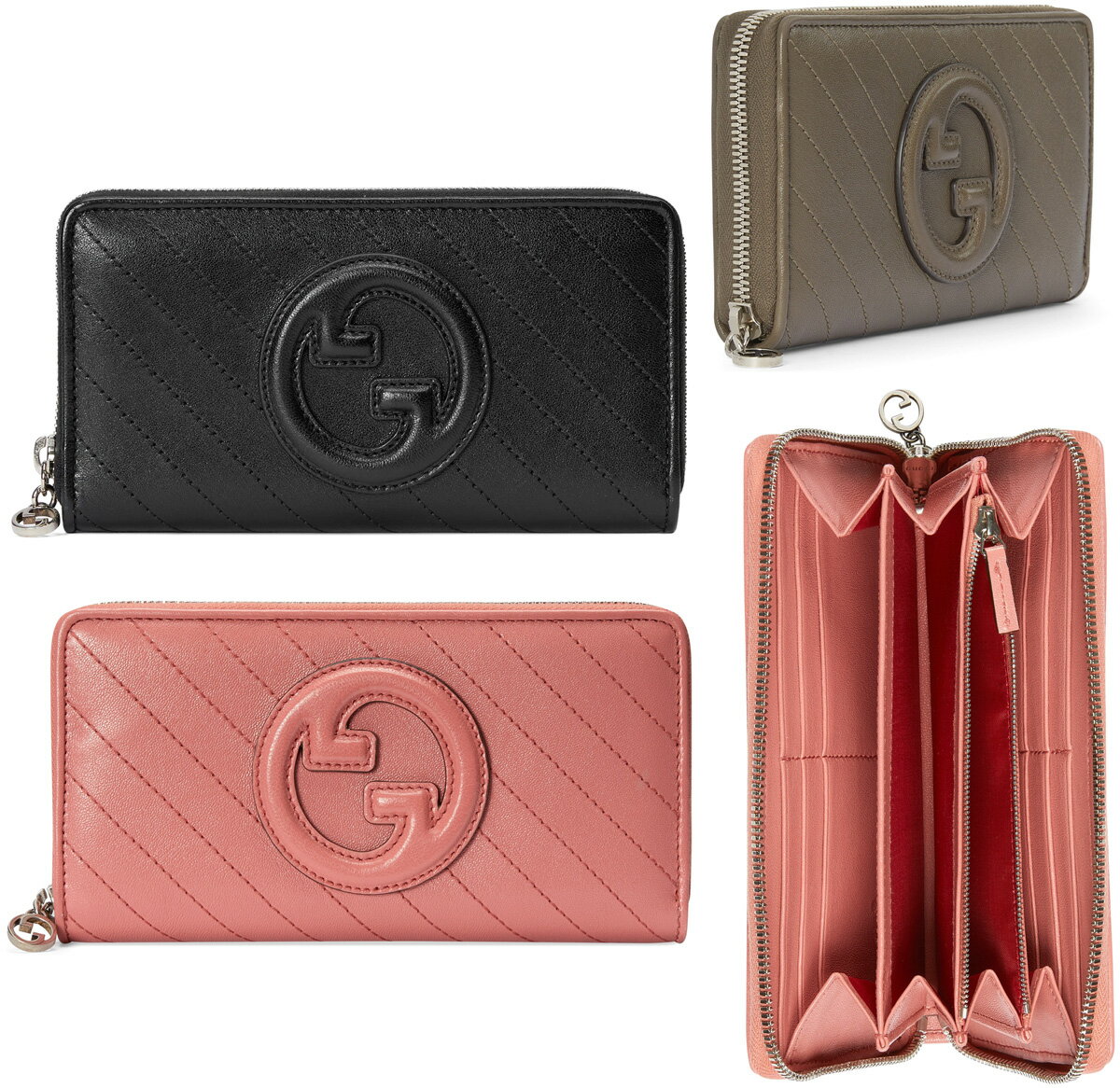 楽天市場】gucci グッチ インターロッキングg ラウンドファスナー長