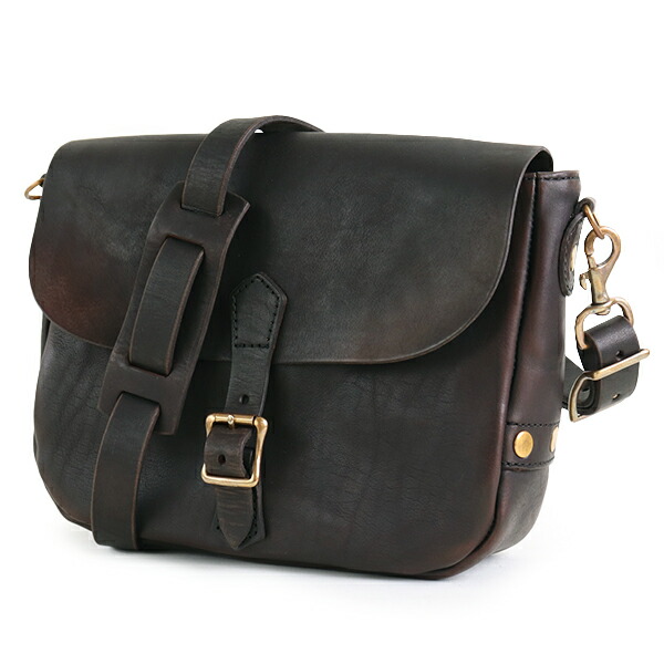 楽天市場】ヴァスコ LEATHER POSTMAN SHOULDER BAG PLAIN MODEL BLACK