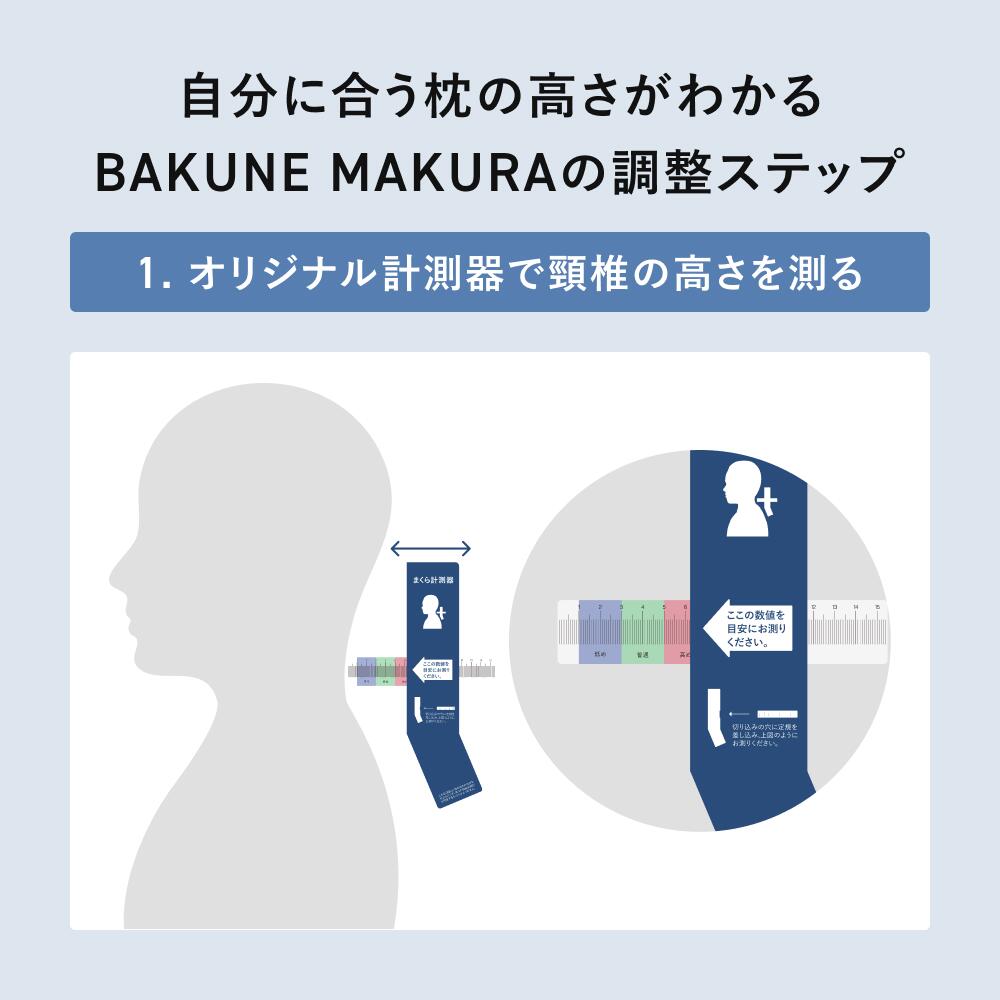 楽天市場】【TENTIAL公式】TENTIAL BAKUNE 枕 まくら MAKURA 低反発 高