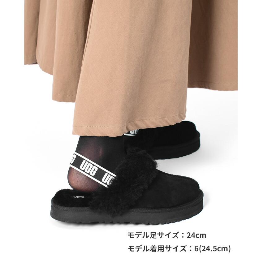 楽天市場】UGG アグ ファンケット ファーサンダル キッズ レディース