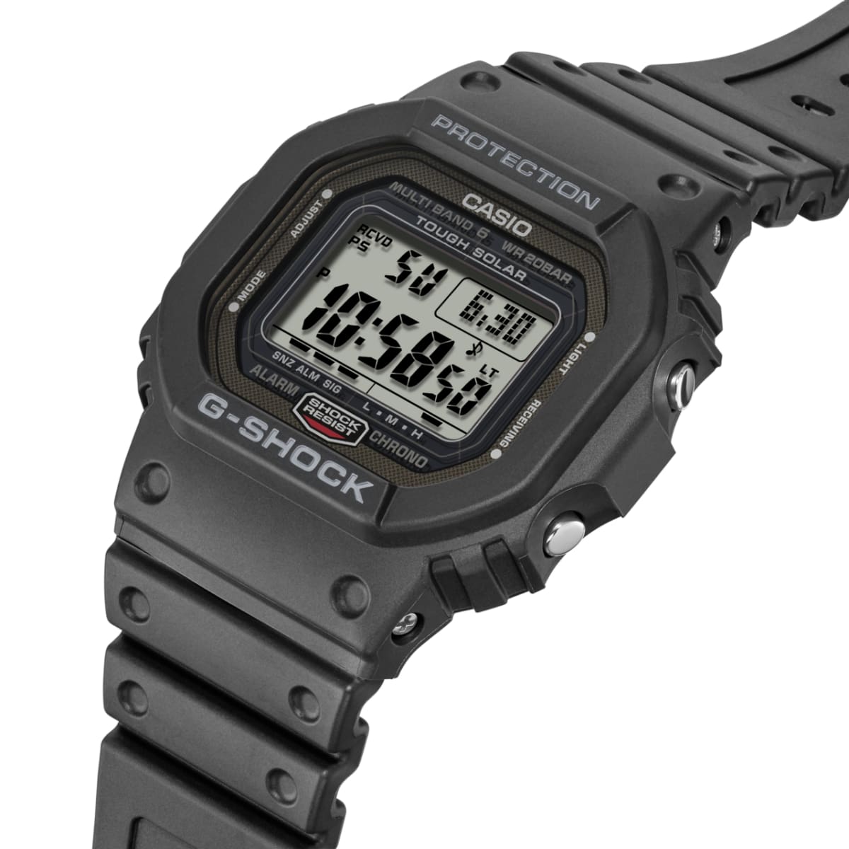 GW5000U-1 | G-SHOCK 5600 SERIES Black | CASIO