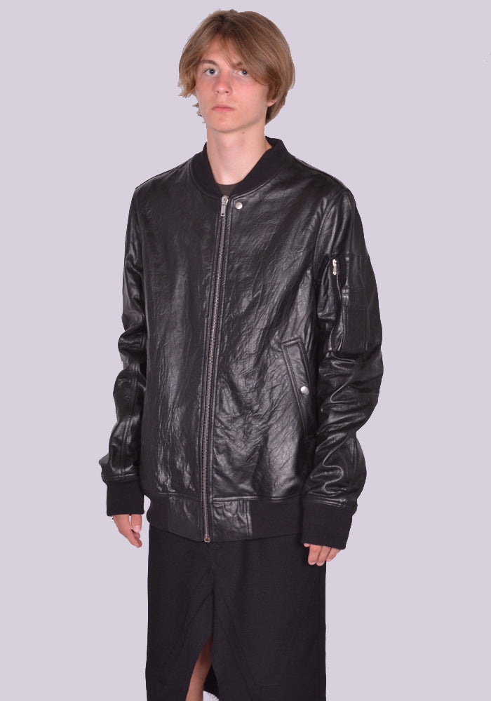 DOSHABURI 通販｜RICK OWENS CLASSIC FLIGHT LEATHER JACKET BLACK