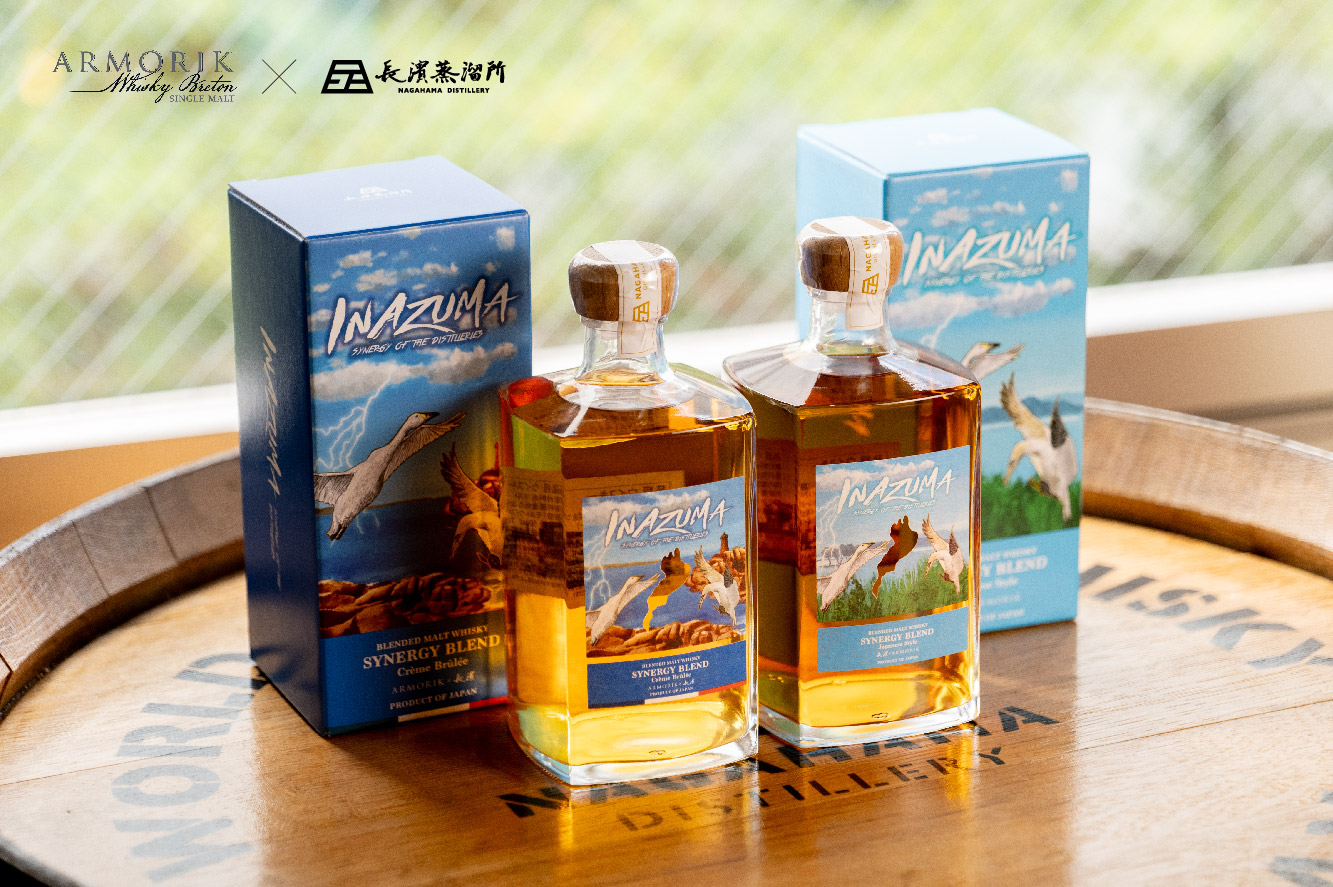 長濱浪漫ビールアルモリック×長濱蒸溜所 フランスと日本蒸溜所による