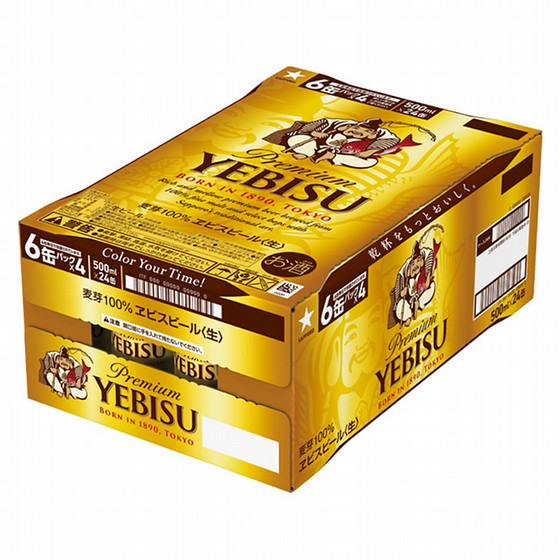 サッポロビール］エビスビール500ml缶 24本入り - 東武の食品 - 【公式