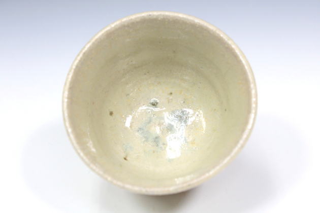 柳瀬美術店 / 西岡小十「斑唐津ぐい呑-5」共箱[NISHIOKA Koju]Sake cup