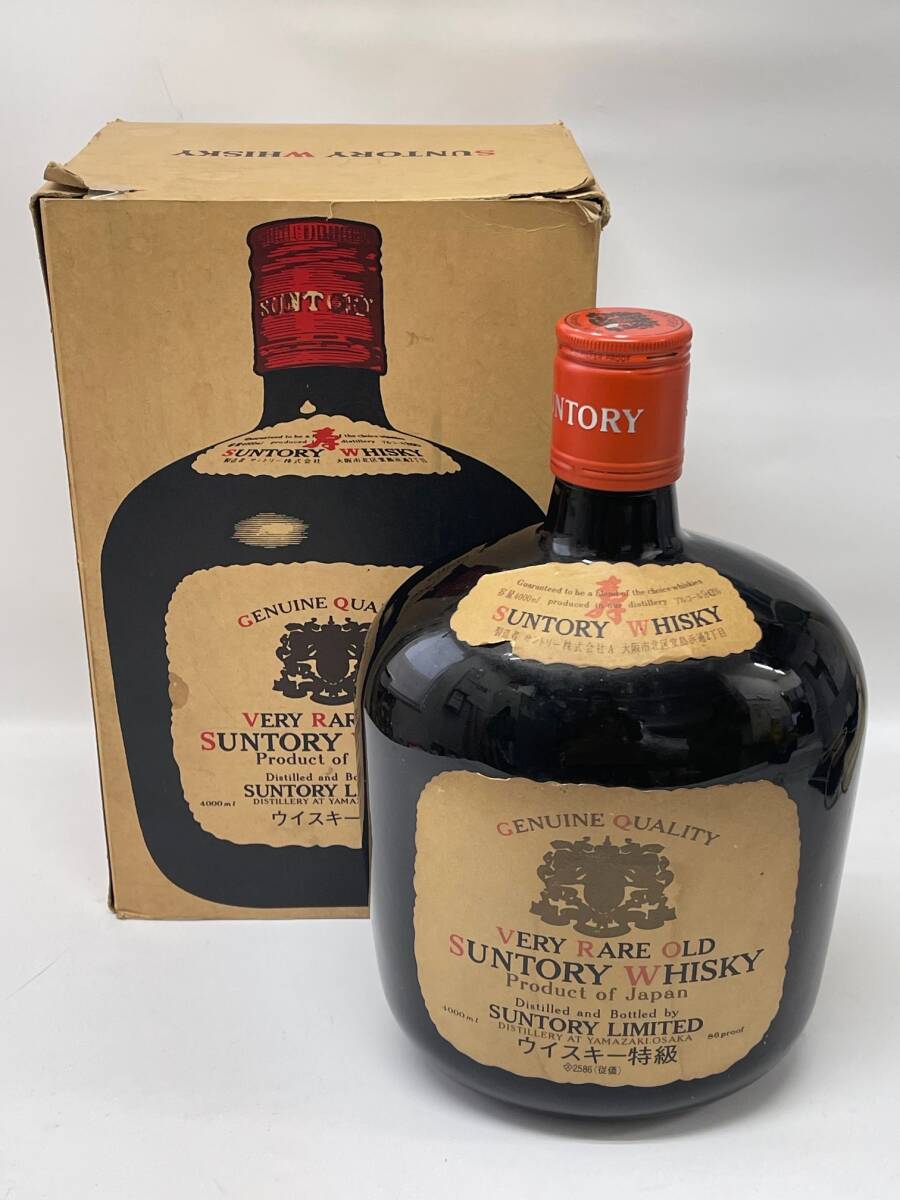 Yahoo!オークション -「サントリーオールド 4000」(日本) (ウイスキー