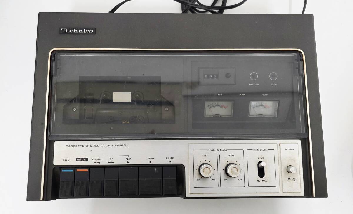 Yahoo!オークション -「technics rs-265」(カセットデッキ