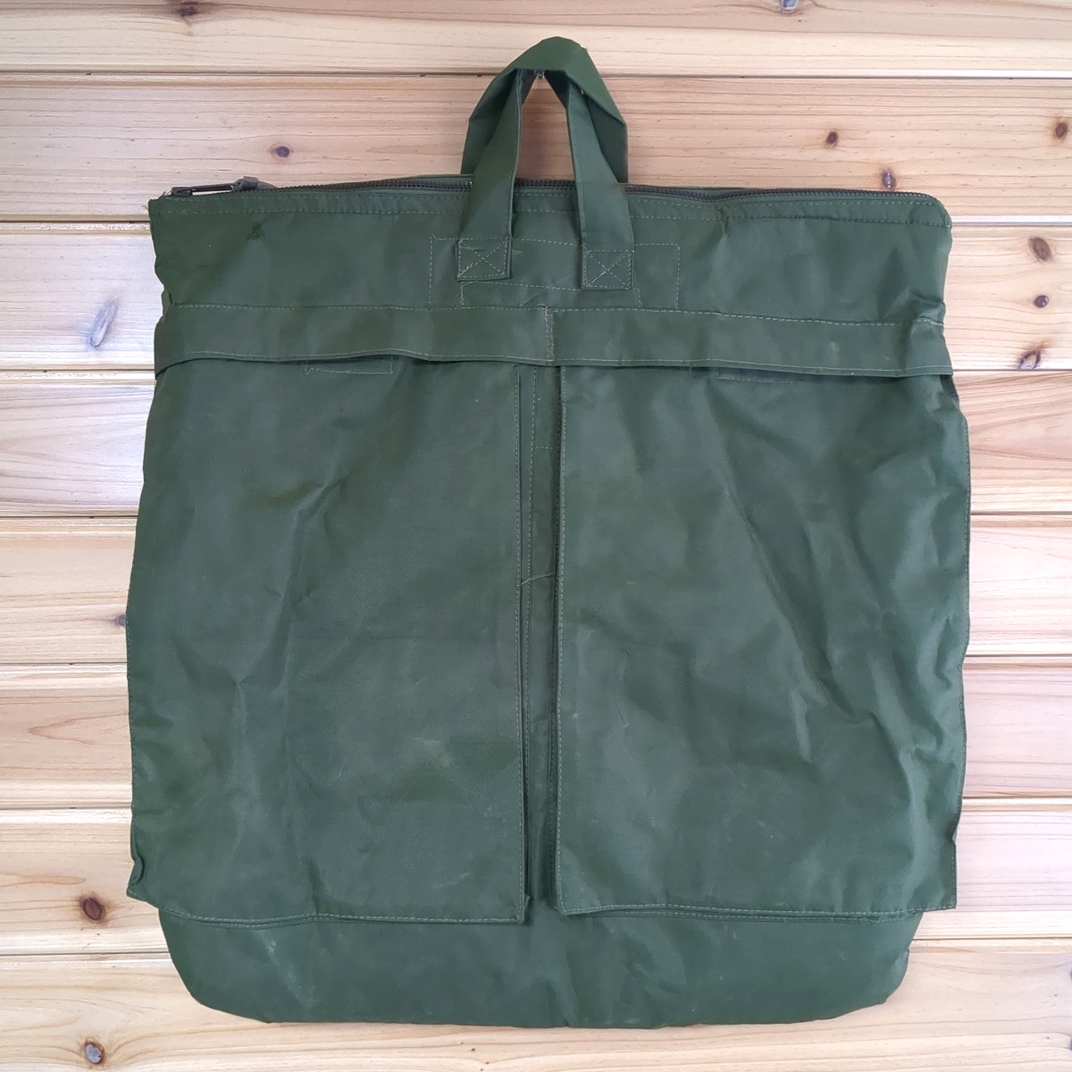 ビンテージ 90s 1991年 ミリタリー ヘルメットバッグ 米軍 インテリア