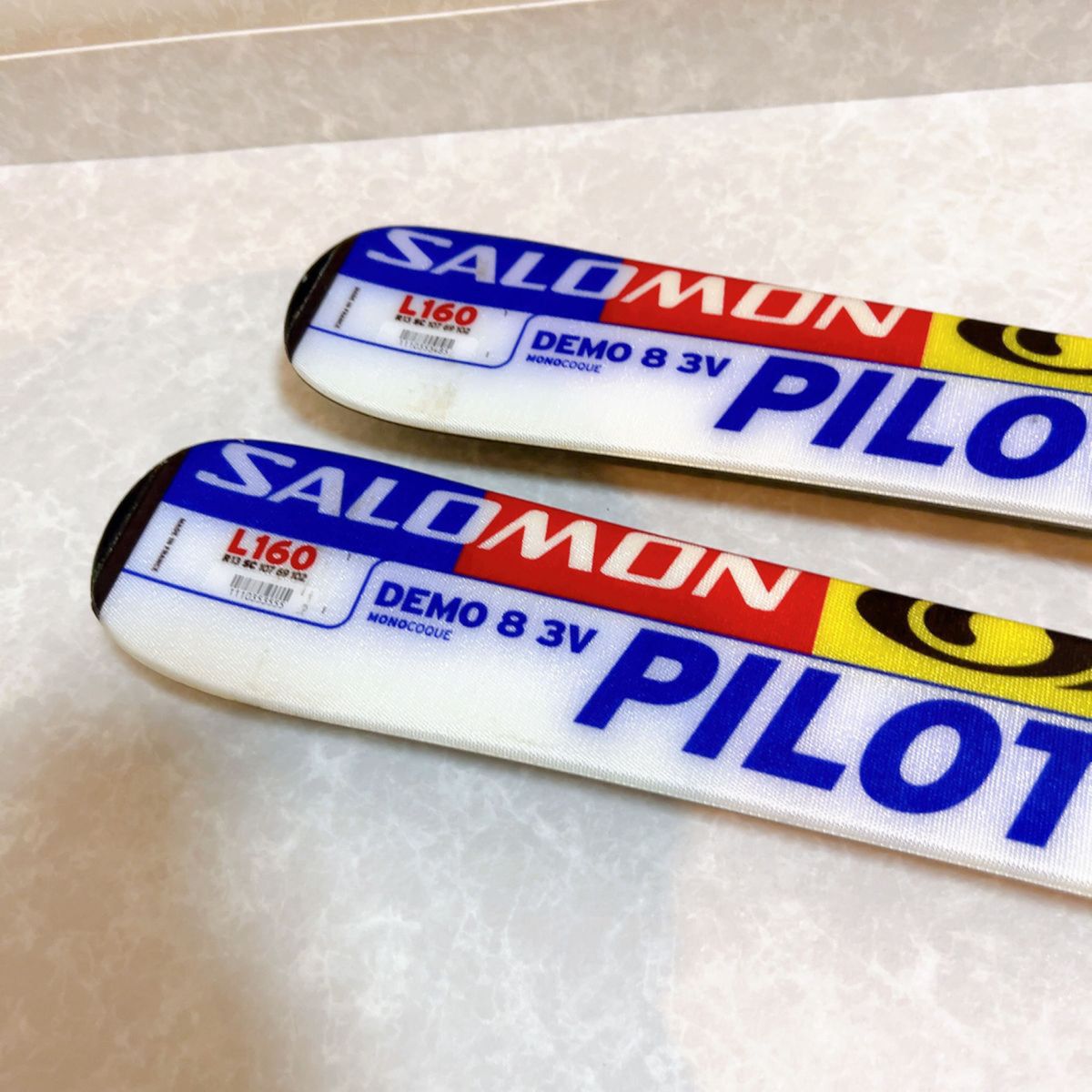 スキー サロモン SALOMON DEMO 8 3V PILOT 160cm｜Yahoo!フリマ（旧