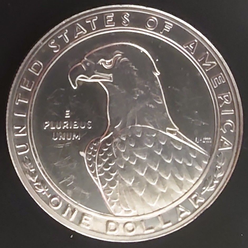 1983年 アメリカ銀貨 1ドル ロサンゼルスオリンピック記念銀貨 SV900
