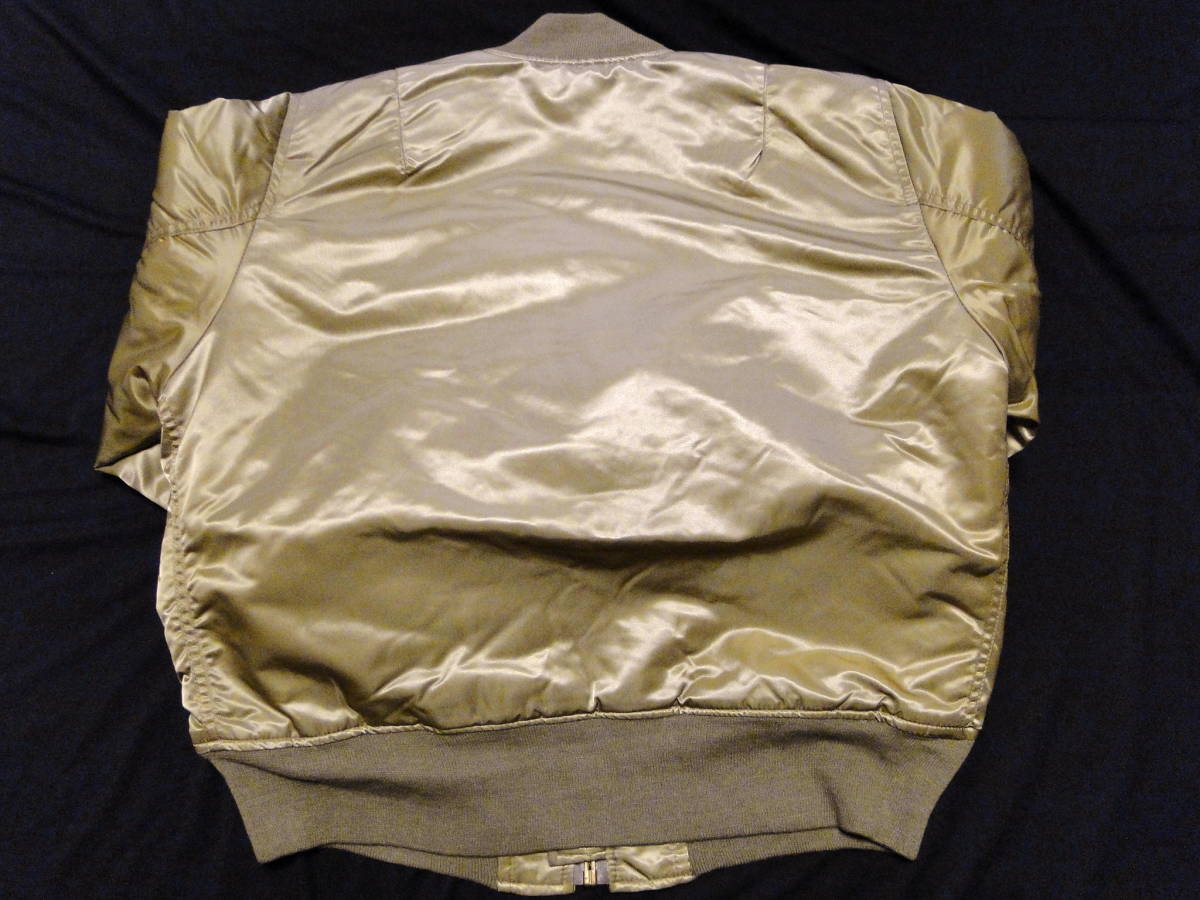 90's コリンス MA-1 corinth GOLD フライトジャケット Made in U S A M