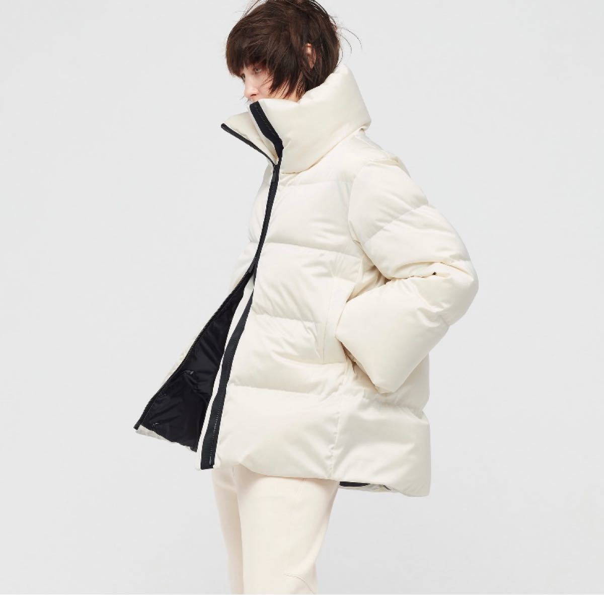 ユニクロ UNIQLO +J ダウンボリュームジャケット XLサイズ オフ
