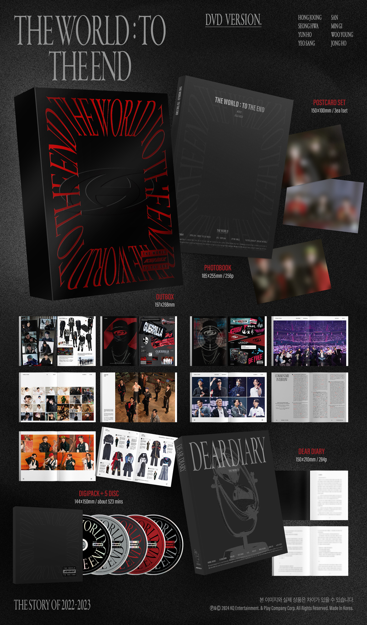 THE WORLD : TO THE END」発売決定！※9/11追記 | ATEEZ JAPAN OFFICIAL