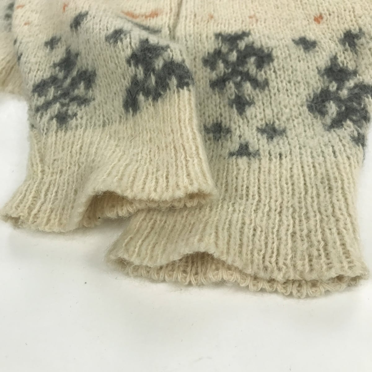 PILGRIM SEARS ピルグリム 60年代 ジャガード 総柄 モヘア ジップ
