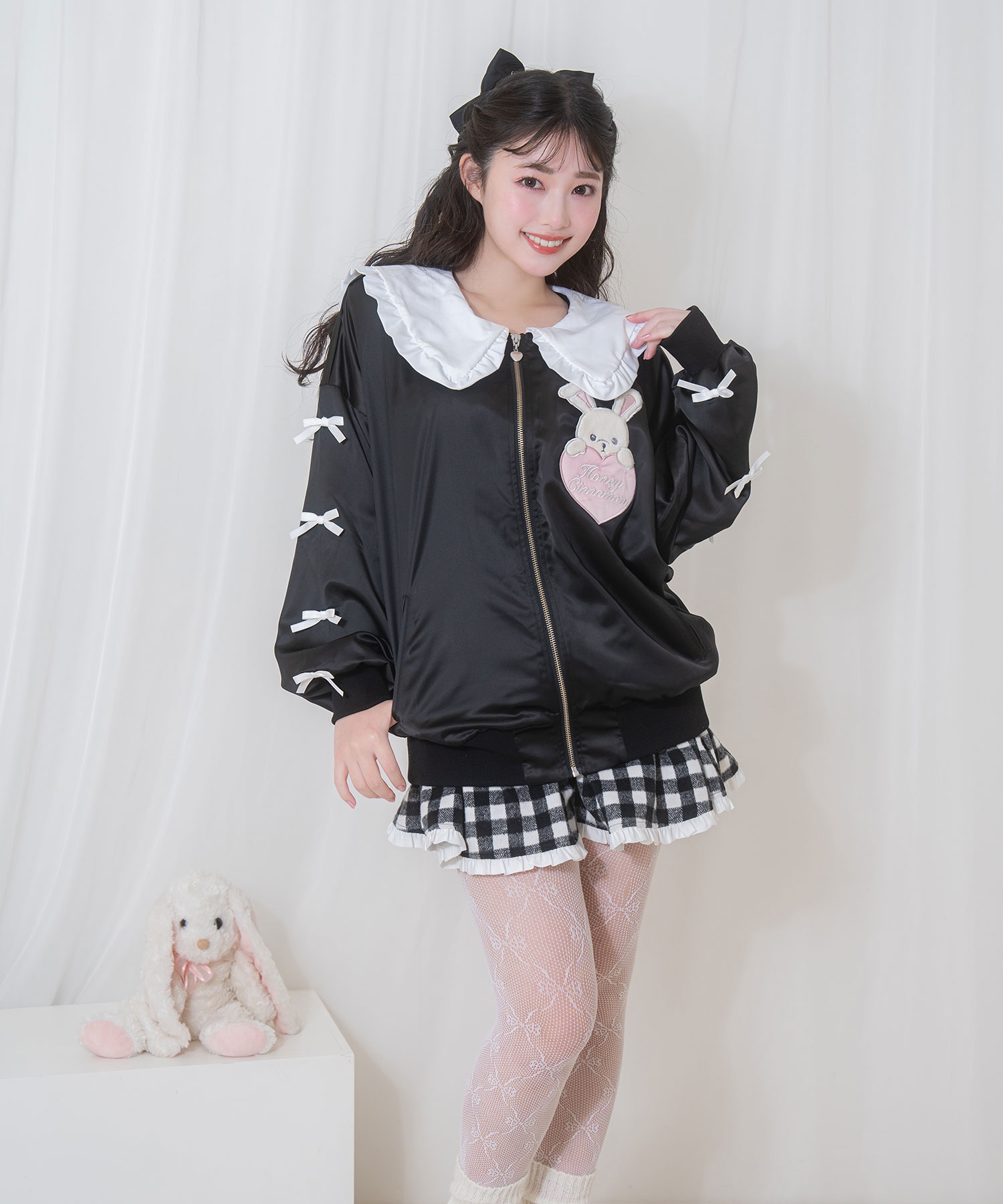 袖リボンハニーちゃんセーラージップアップ – BUNNY APARTMENT