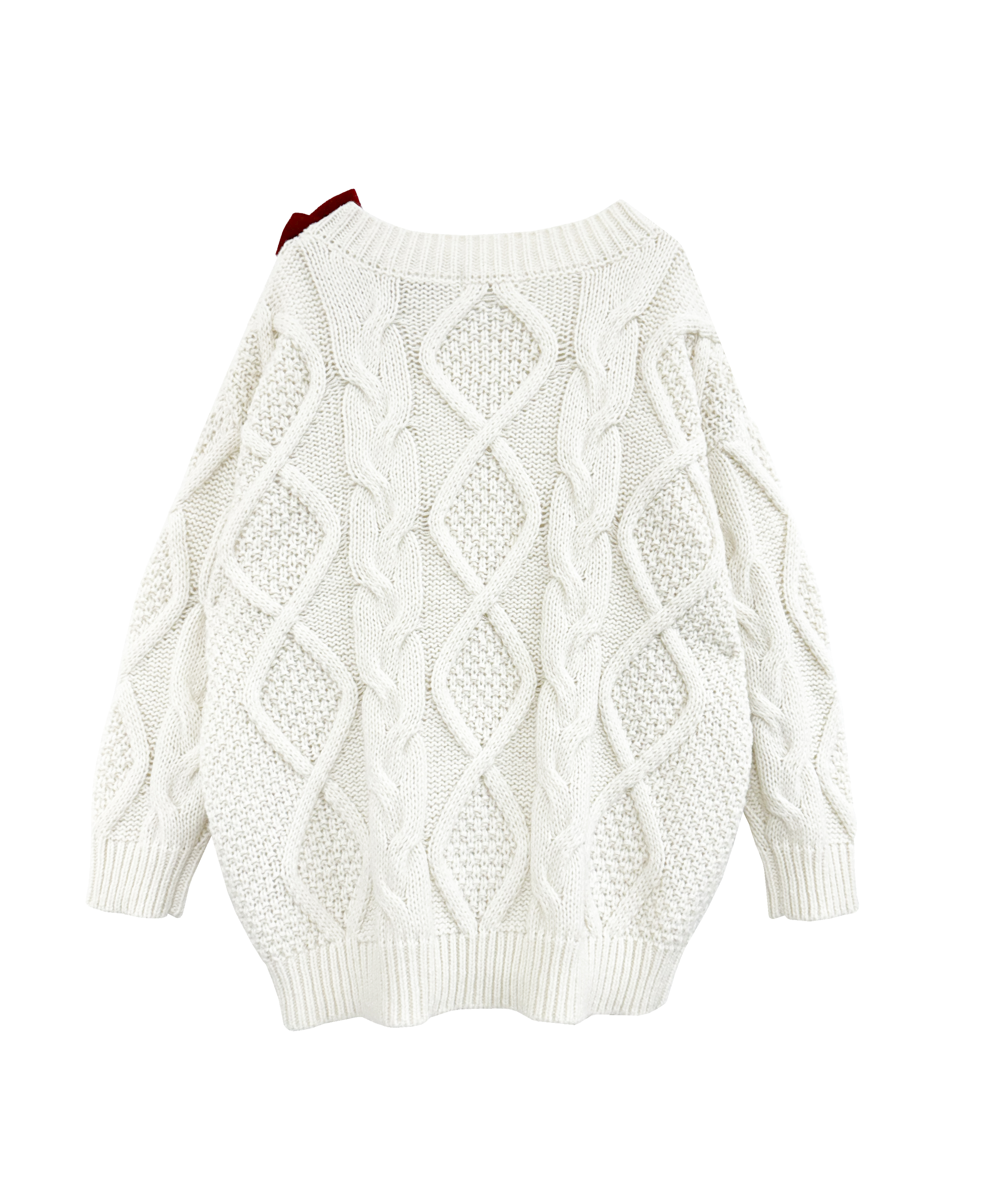 受注予約】Oversized cable knit OP – BUNNY APARTMENT