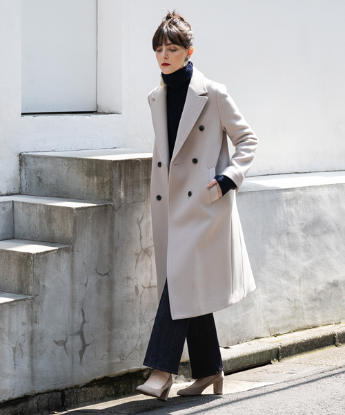 STUDIOUS（ステュディオス）の「【STUDIOUS】ダブル チェスターコート