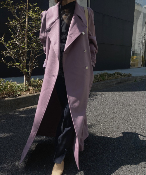 Ameri（アメリ）の「CHARME FLARE LONG COAT（その他アウター）」 - WEAR