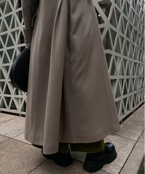 Ameri（アメリ）の「UND VEST SET WOOL COAT（ノーカラージャケット