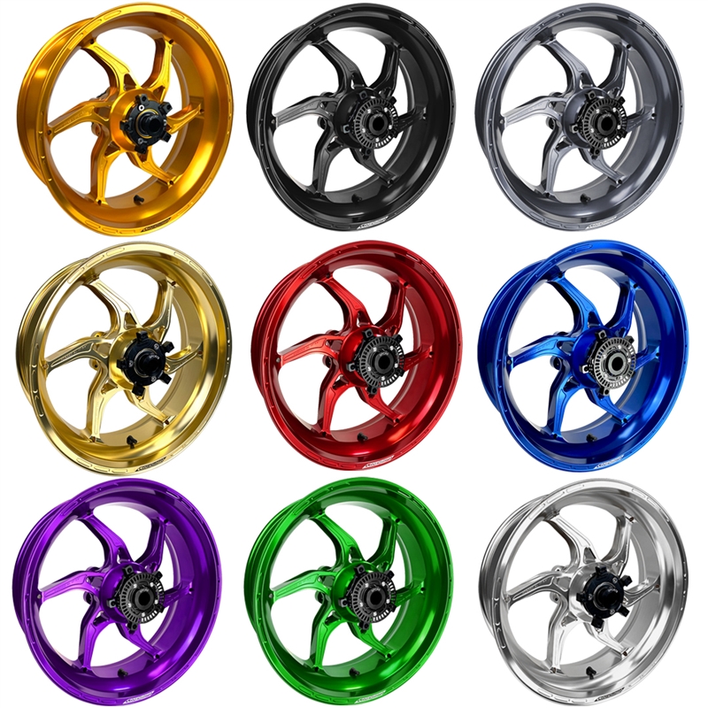 Core Moto Apex-6 Lightest forged motorcycle wheels for Kawasaki