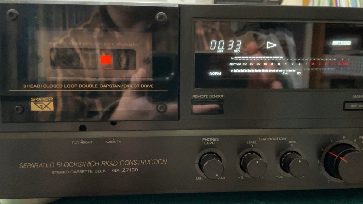 A&D GX-Z7100 ① - 羽田電器産業 ステレオ事業部