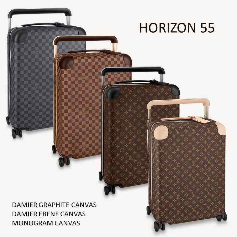 ルイヴィトン スーツケース ホライゾン55 モノグラム ダミエ (Louis
