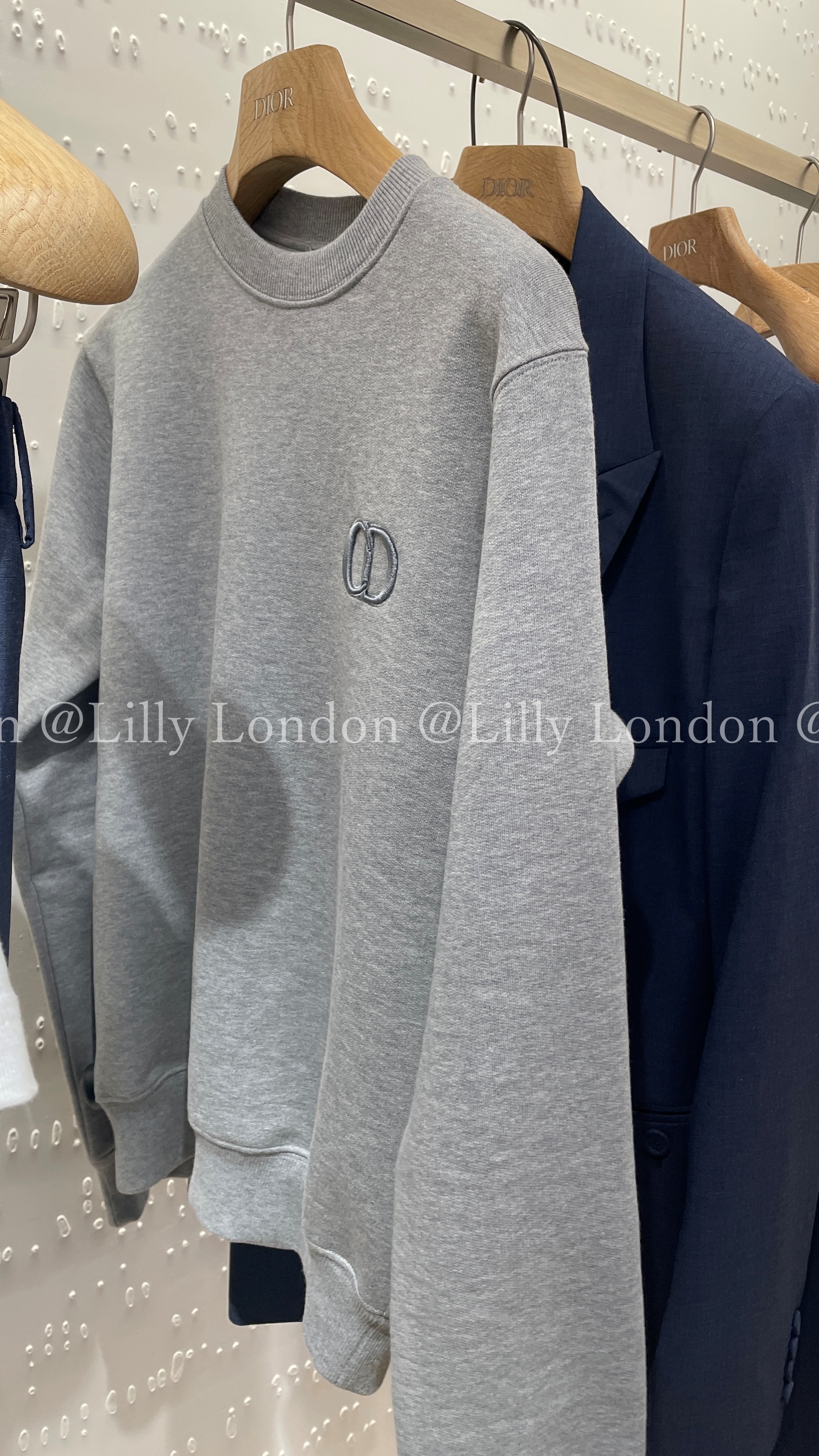 Dior ディオール CD ICON スウェットシャツ コットンフリース (Dior