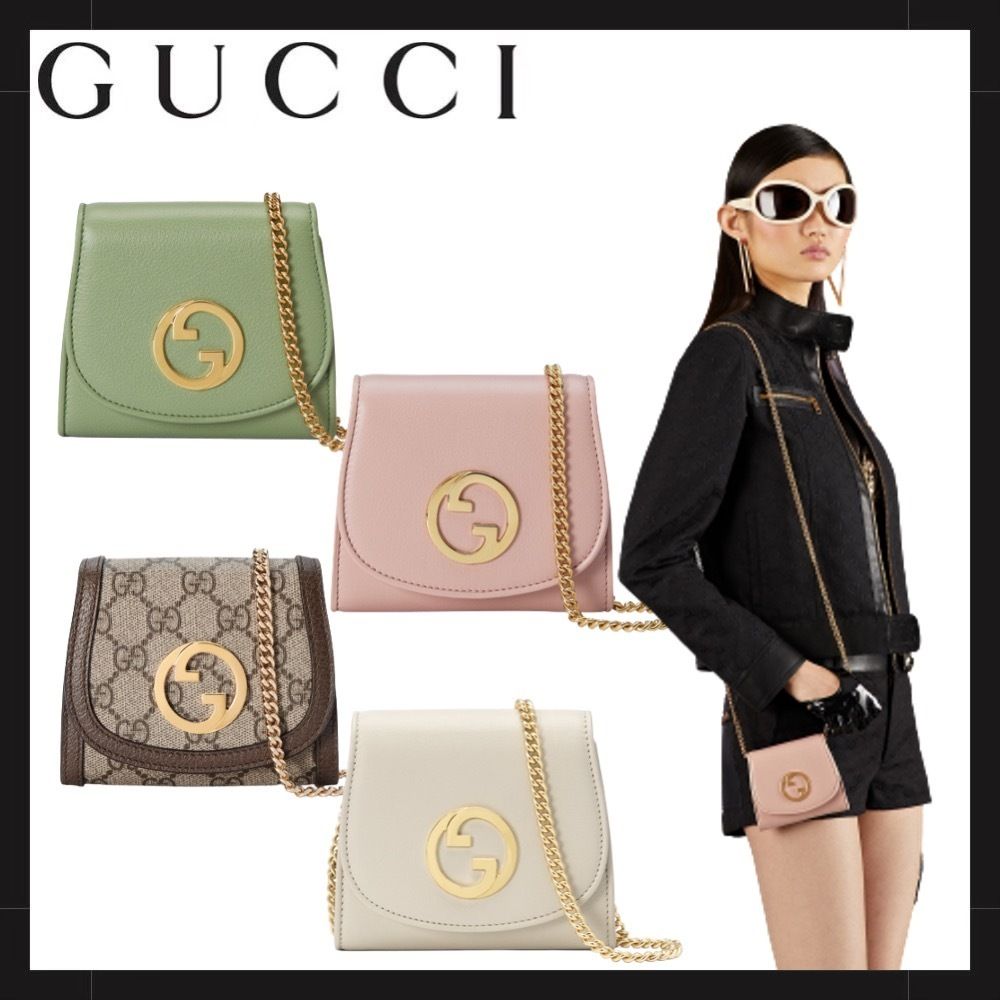 ☆国内発送☆】GUCCI ブロンディミディアムチェーンウォレット (GUCCI