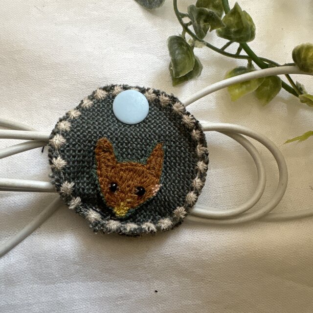 ◇ハンドメイド◇ ミナペルホネンコードホルダータンバリンpomppia