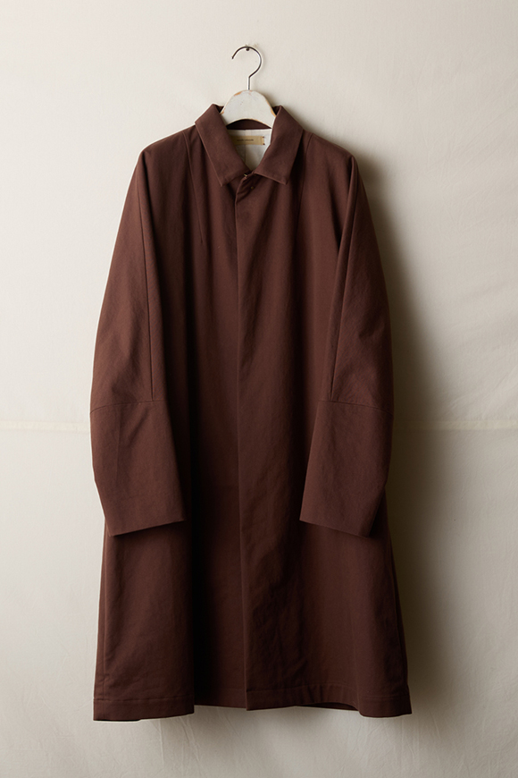 stand-fall-collar coat | esseism