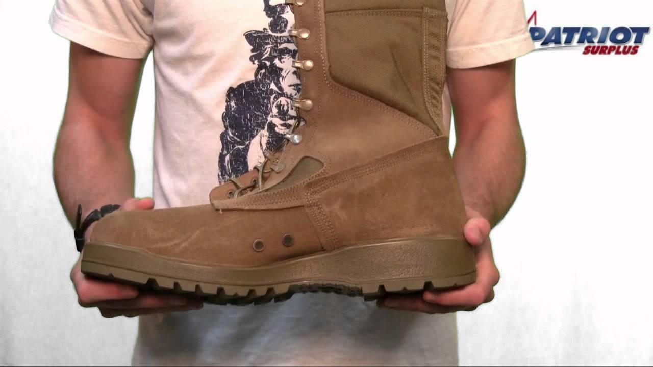 Belleville - 550 ST - Hot Weather Olive Green Safety Toe Boot USMC