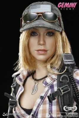 Damtoys 1/6 Dcg002 Combat Girl Series Gemini Vicky Action Figure
