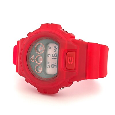 New Casio G-Shock x Clot Red Jelly dw-6900 Limited Edition Watch