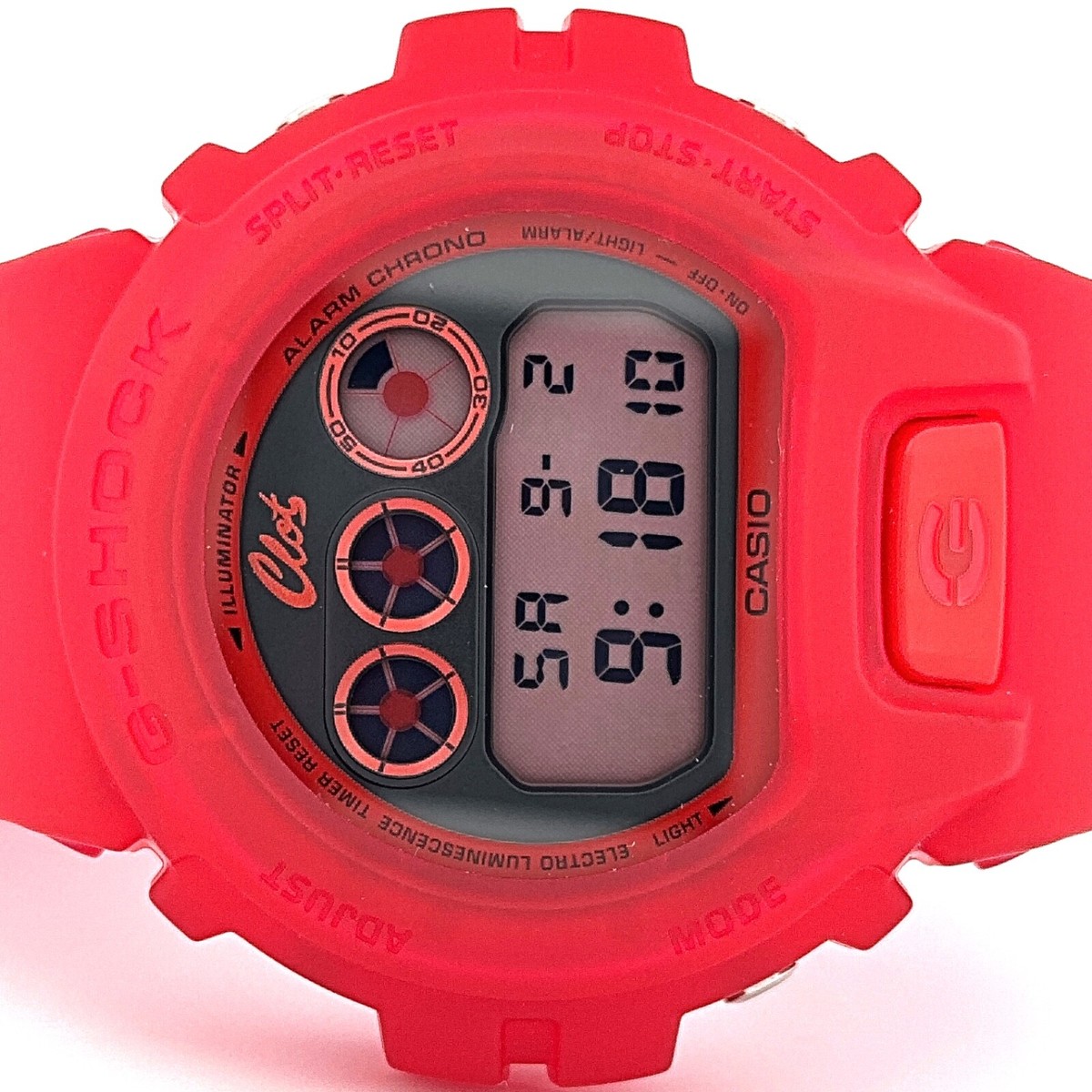 New Casio G-Shock x Clot Red Jelly dw-6900 Limited Edition Watch