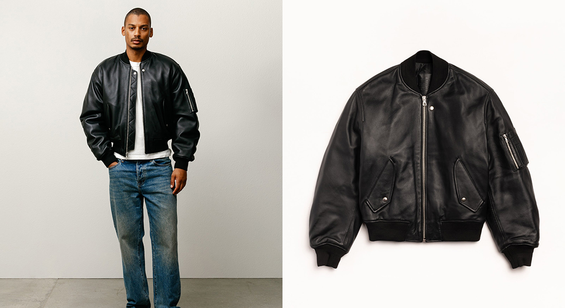 STÜSSY が作る、ストリートの精神を宿したレザー製ボンバージャケット