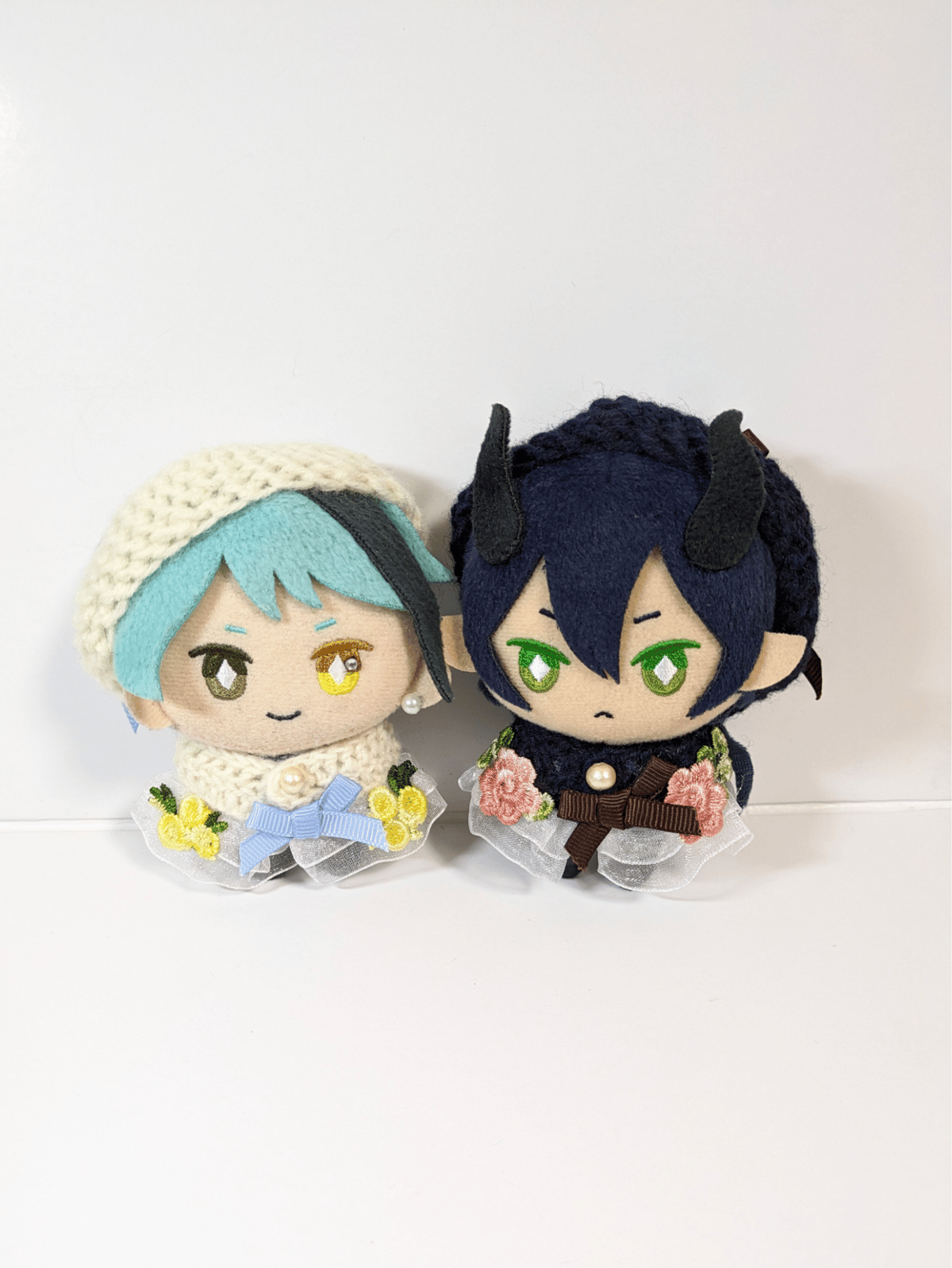 ぬい服10cm グログランフラワーケープ＆ベレーセット | takoyuka