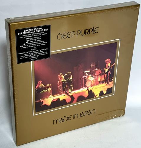 Deep Purple Made In Japan - Sealed UK CD Album Box Set (695740)