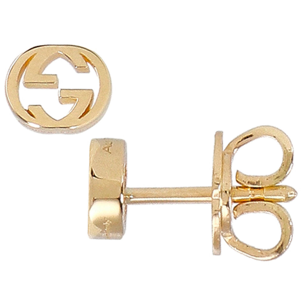 グッチ GUCCI ピアス 662111 J8500 8000 INTERLOCKING G インター
