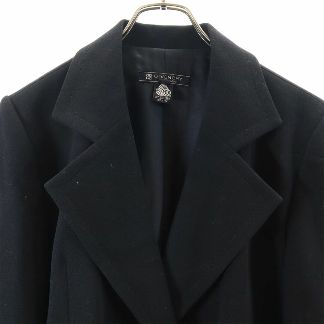 GIVENCHY - ジバンシィ 90s ウール テーラードジャケット 12 ブラック