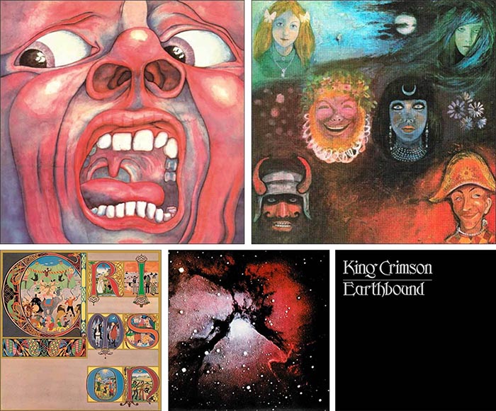 キング・クリムゾン名盤5タイトル 新装 紙ジャケットSHM-CD再発