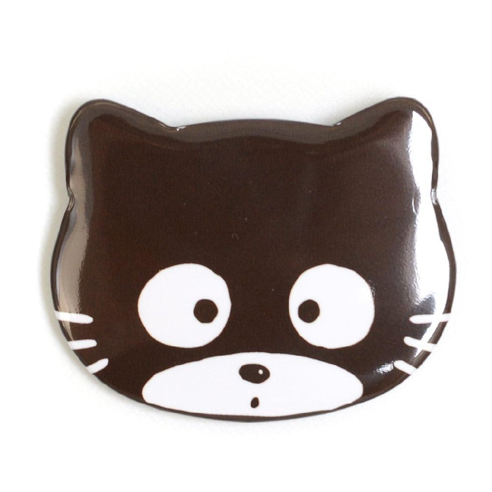 ねこ型缶バッジ（ベー）TA - タマ＆フレンズ 公式オンラインショップ