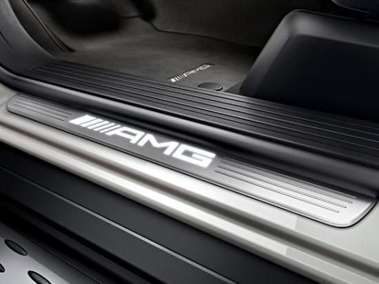 MercedesBenz メルセデスベンツ 純正 LEDイルミスカッフプレート ML GL