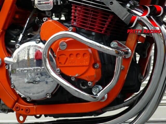 CBR400F メッキエンジンガード
