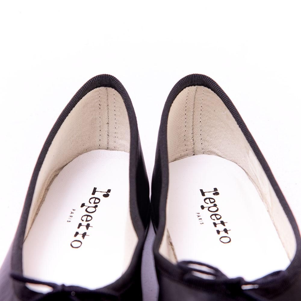 レペット MANON(マノン) レザーバレエシューズ ブラック サイズ39