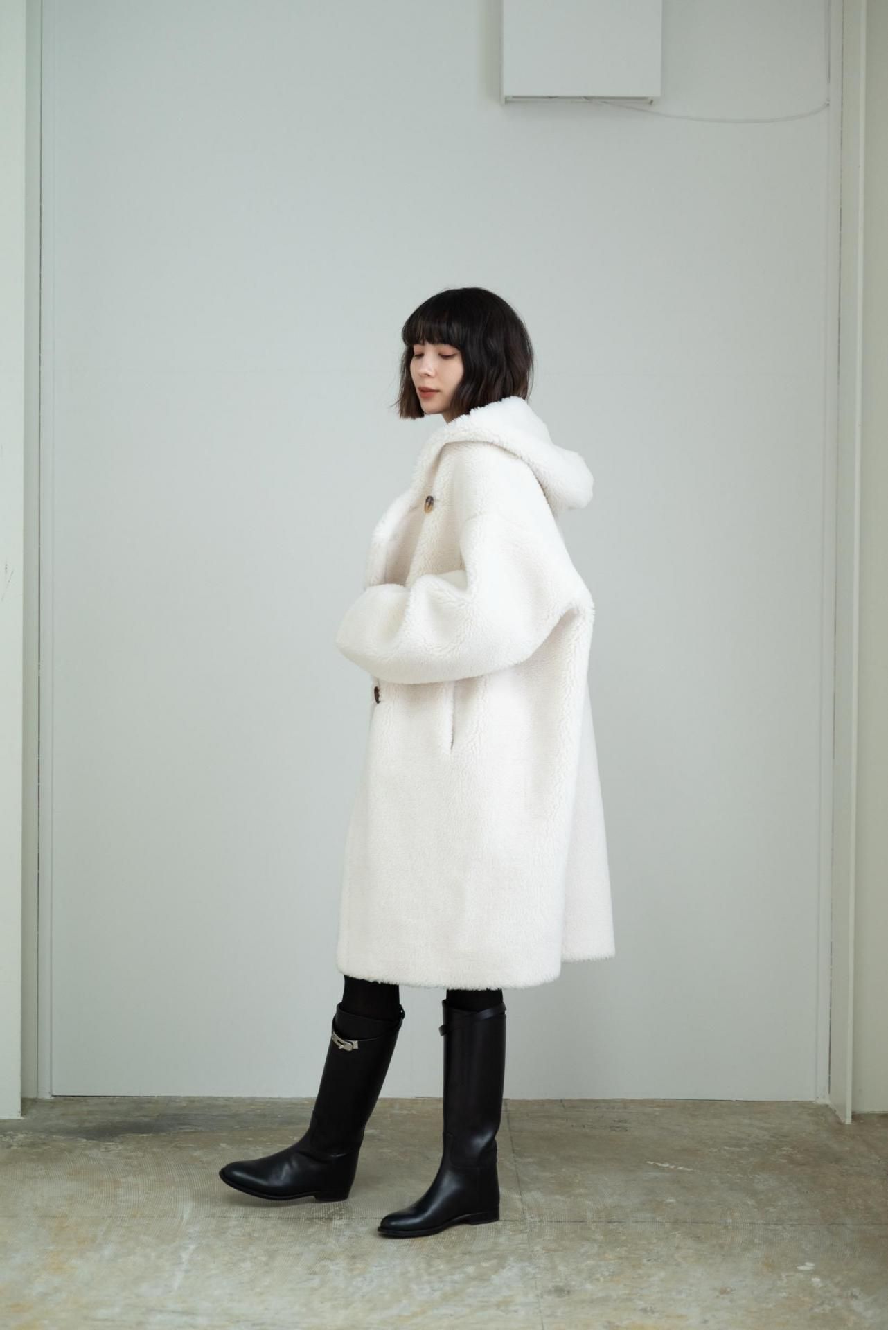 long boa coat - KARRY OFFICIAL ONLINE STORE