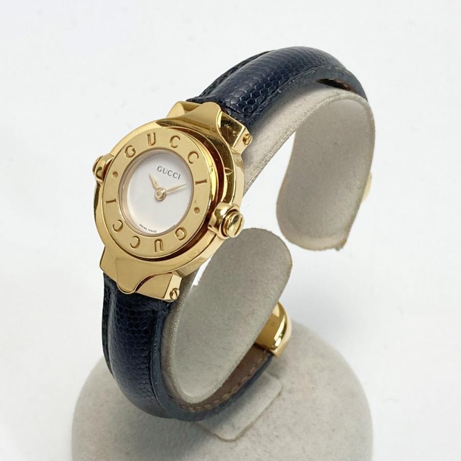 GUCCI（グッチ） ターンフェイス リバーシブル バングルウォッチ 6600R