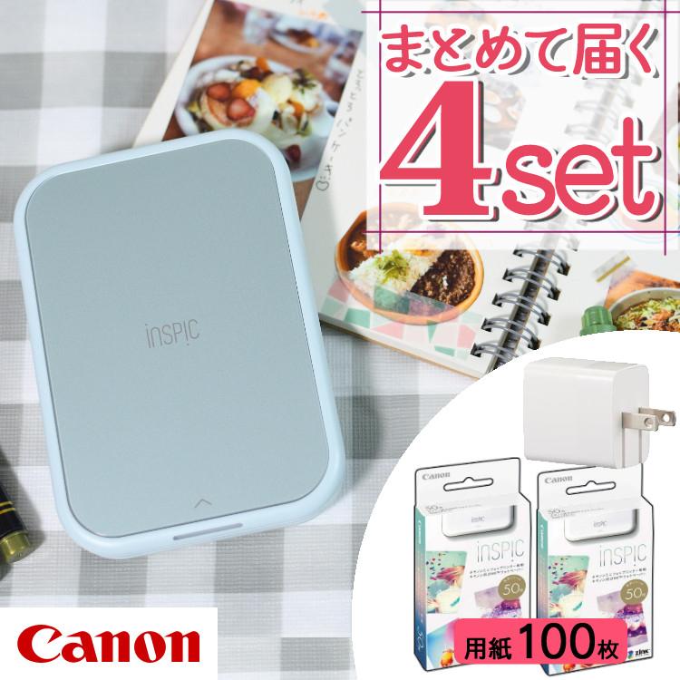 キヤノン（Canon） (フォト用紙100枚&アダプタ付) ミニフォト