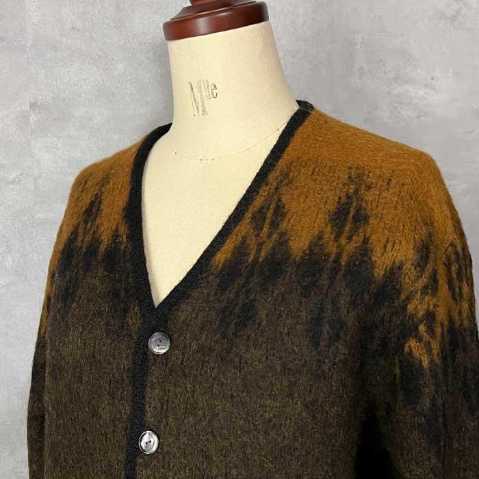 Sears（シアーズ） 60'S Sears Mohair Cardigan Made in USA BLACK