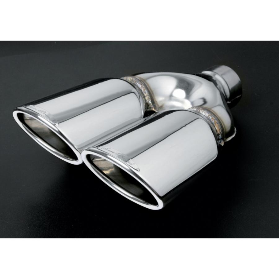 80系 ノア ヴォクシー オーバルテール 車検対応マフラー 左右4本出し